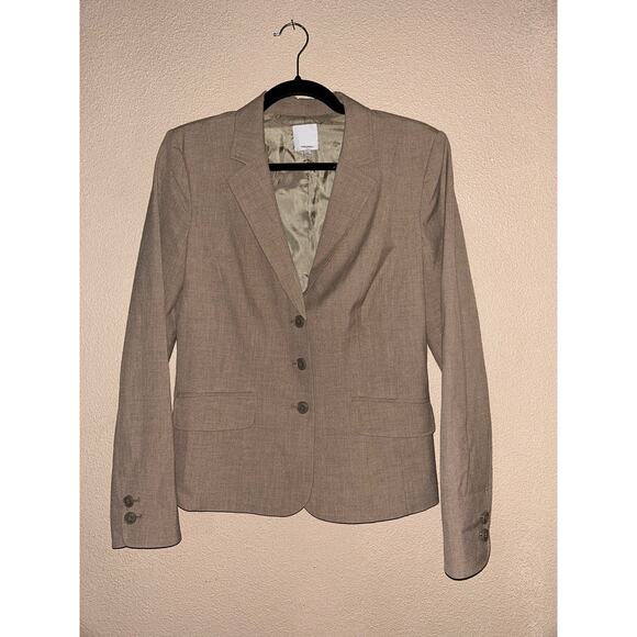 Halogen Professional Office Preppy Academia Business Triple Front Button Blazer - Picture 1 of 11